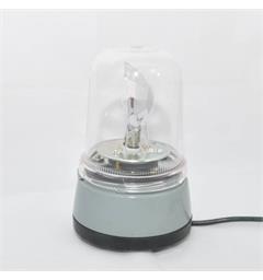 Rotating Beacon EHS 115vAC 7:CLEAR 40w Bulb BA15d IP54 v=+/-10%